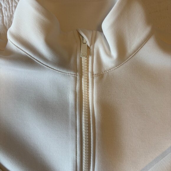 All in Motion Quarter-Zip Pullover - XS (Off-White/Cream) - Picture 2 of 7